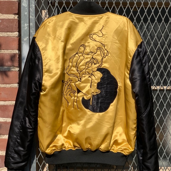 JOHNNY GLOOM X BALL & CHAIN BOMBER JACKET - Picture 6 of 14